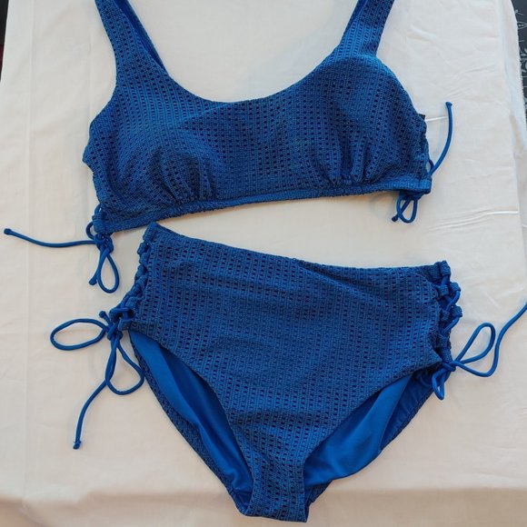 JR WOMENS PLUS 2 PC SWIMSUIT - Picture 1 of 6